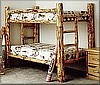 Log Bunk Bed Plan